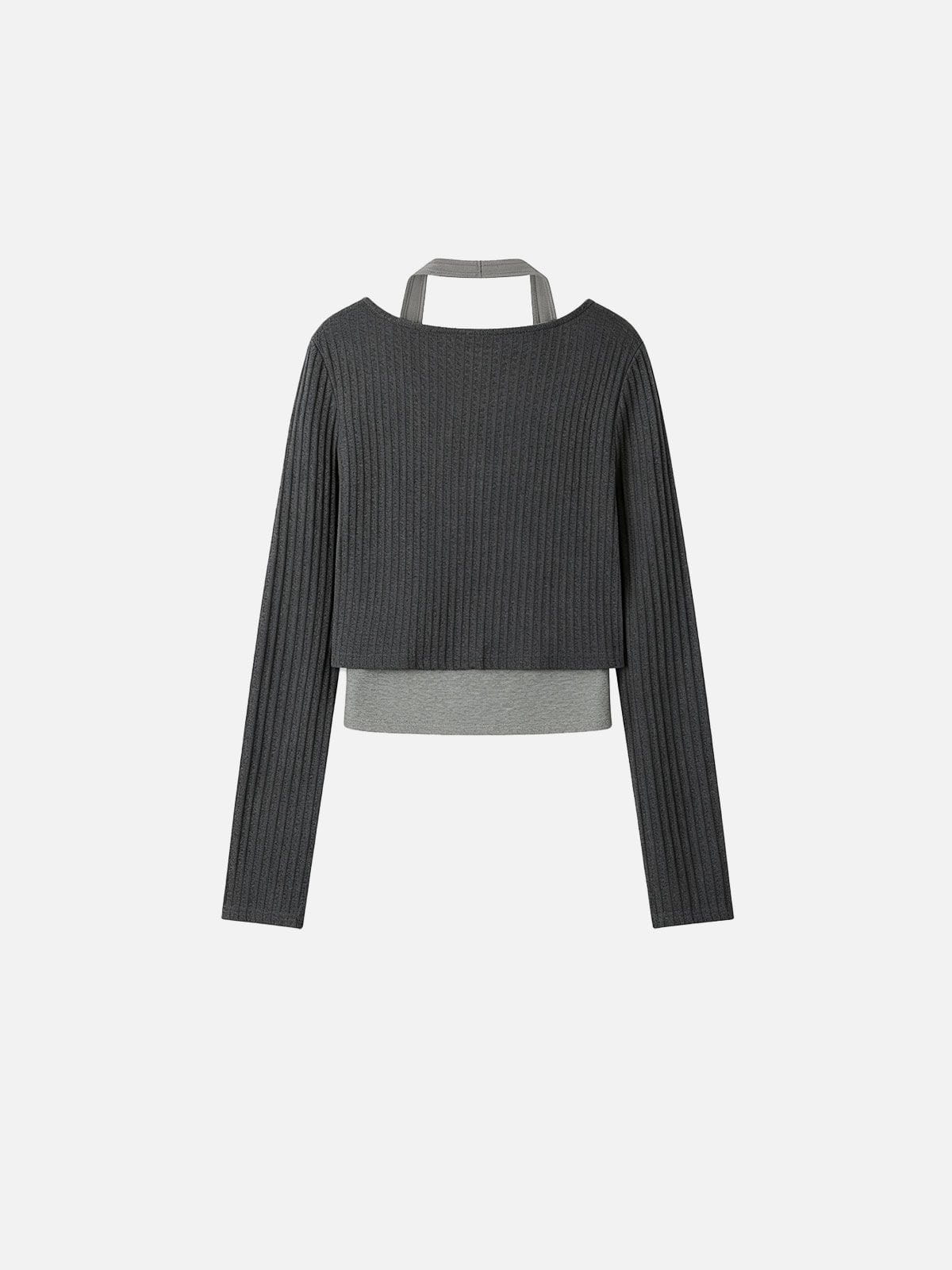 Aelfric Eden Layered Halter Neck Sweater