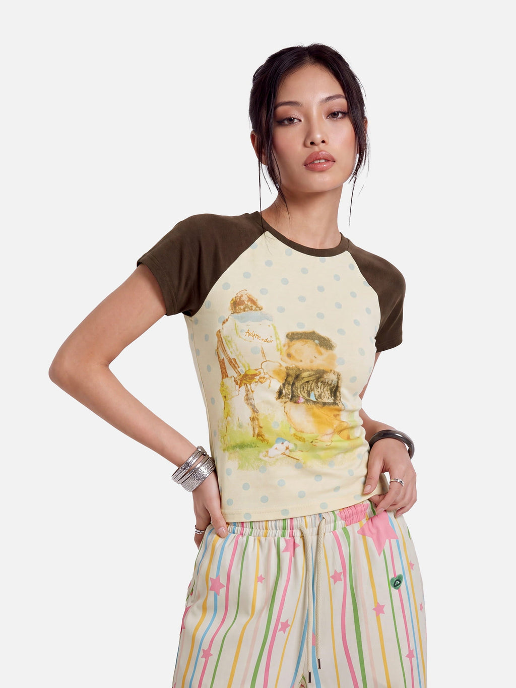 Aelfric Eden Sketch Raglan Baby Tee