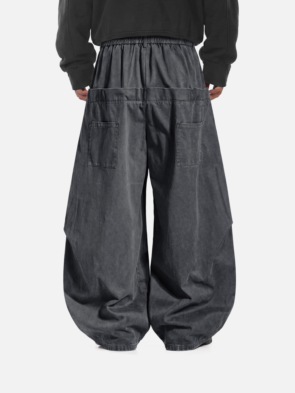 Aelfric Eden Pleated Pocket Baggy Barrel Pants
