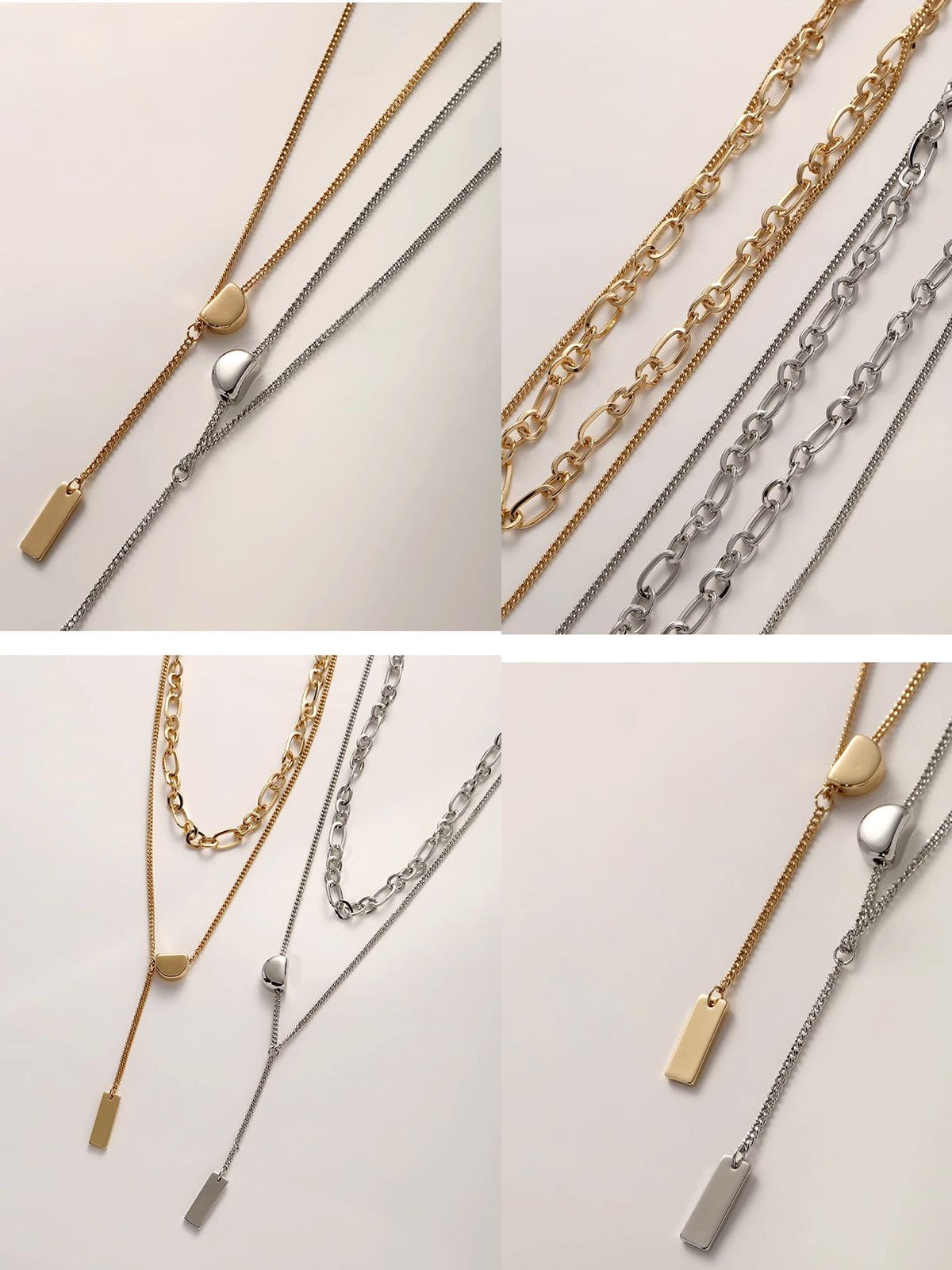 Aelfric Eden Hip Hop Layerd Necklace