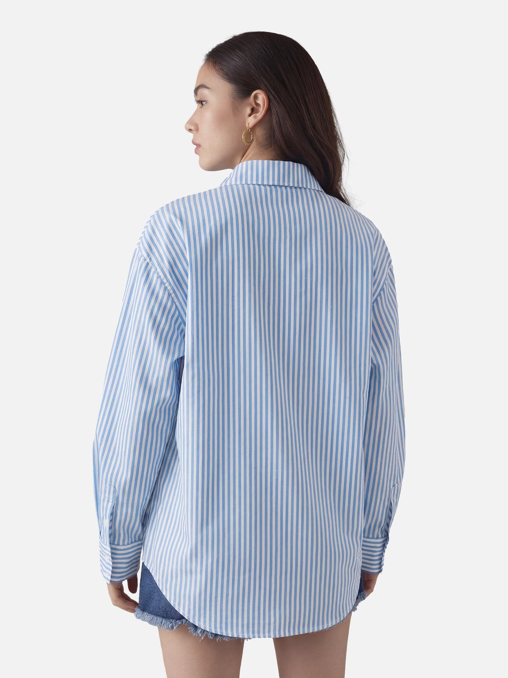 Aelfric Eden Necktie Graphic Stripe Long Sleeve Shirt