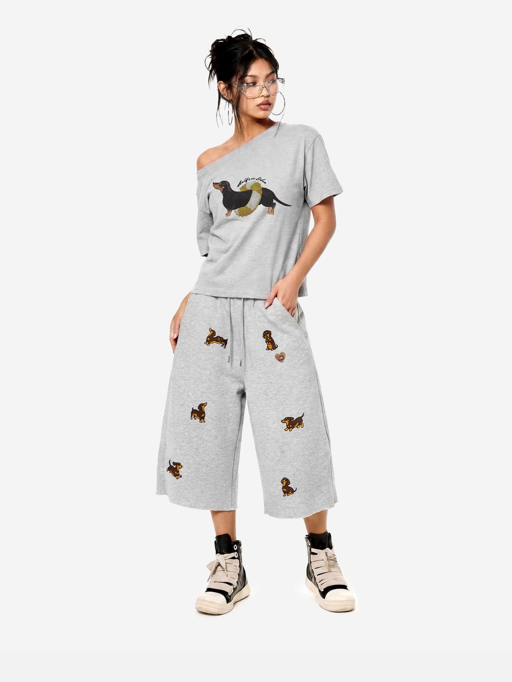 Aelfric Eden Dachshund Longline Shorts