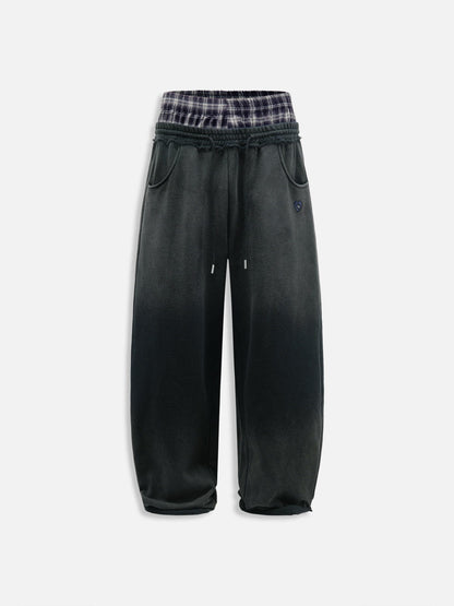 Aelfric Eden Double Waist Vintage Baggy Sweatpants