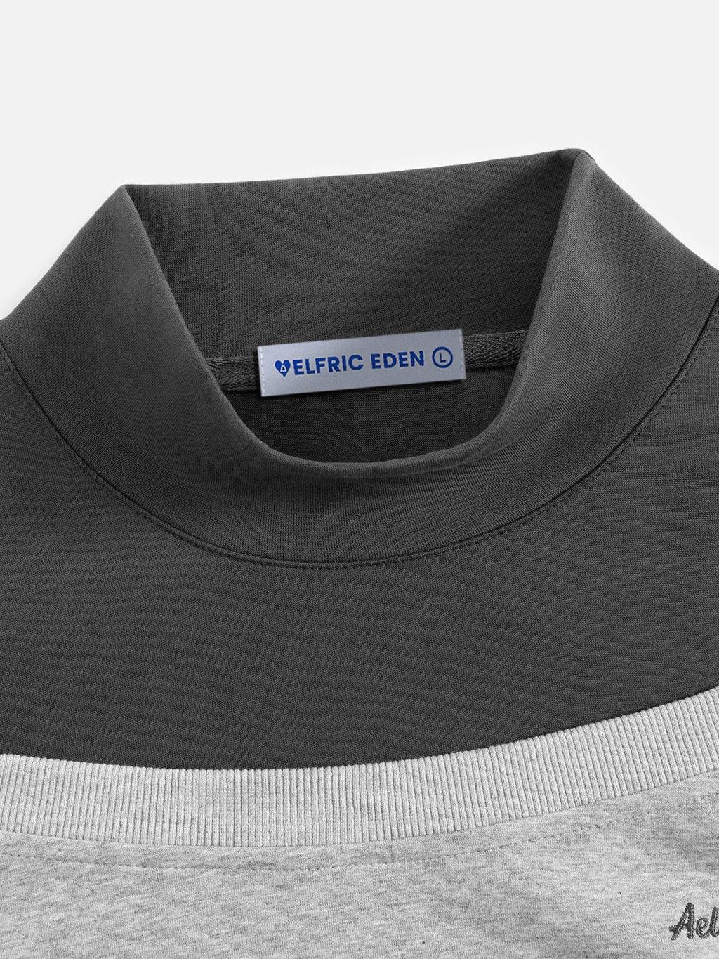 Aelfric Eden Boxy Layered Off-The-Shoulder Sweatshirt