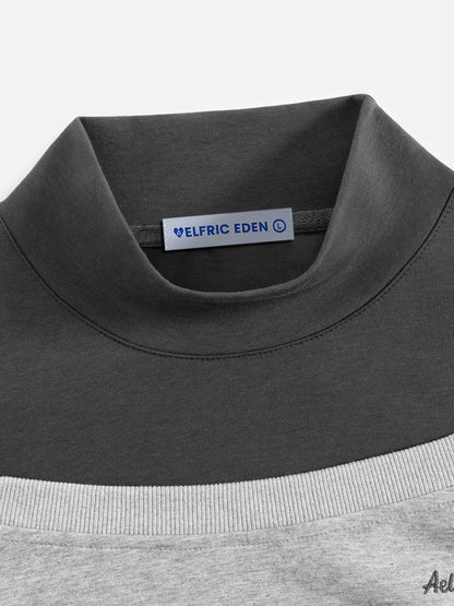 Aelfric Eden Boxy Layered Off-The-Shoulder Sweatshirt
