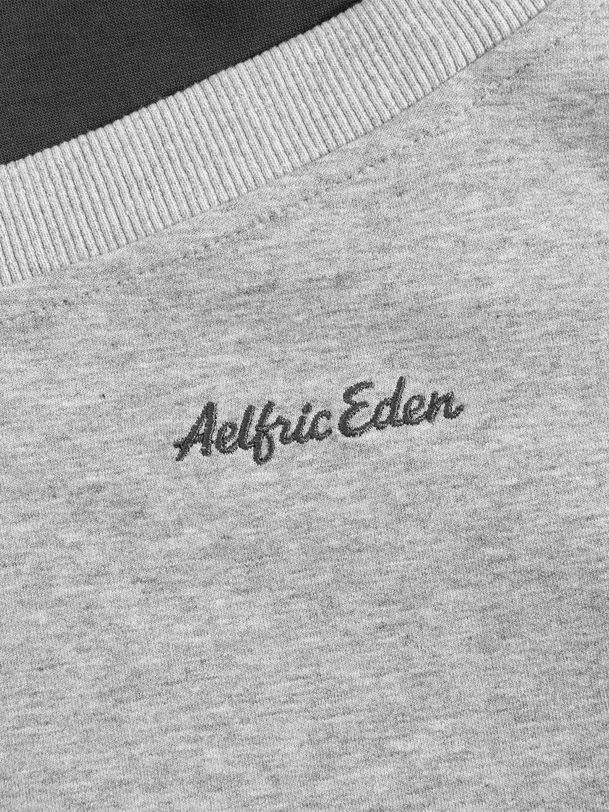Aelfric Eden Boxy Layered Off-The-Shoulder Sweatshirt