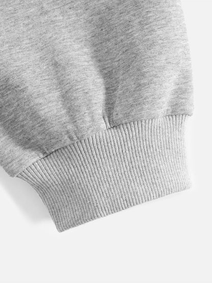 Aelfric Eden Boxy Layered Off-The-Shoulder Sweatshirt