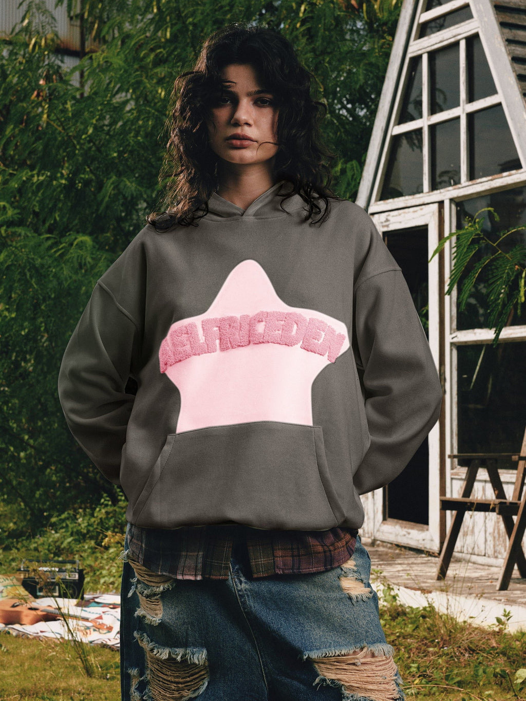 Aelfric Eden Vintage Embroidery Eden Star V303 Hoodie