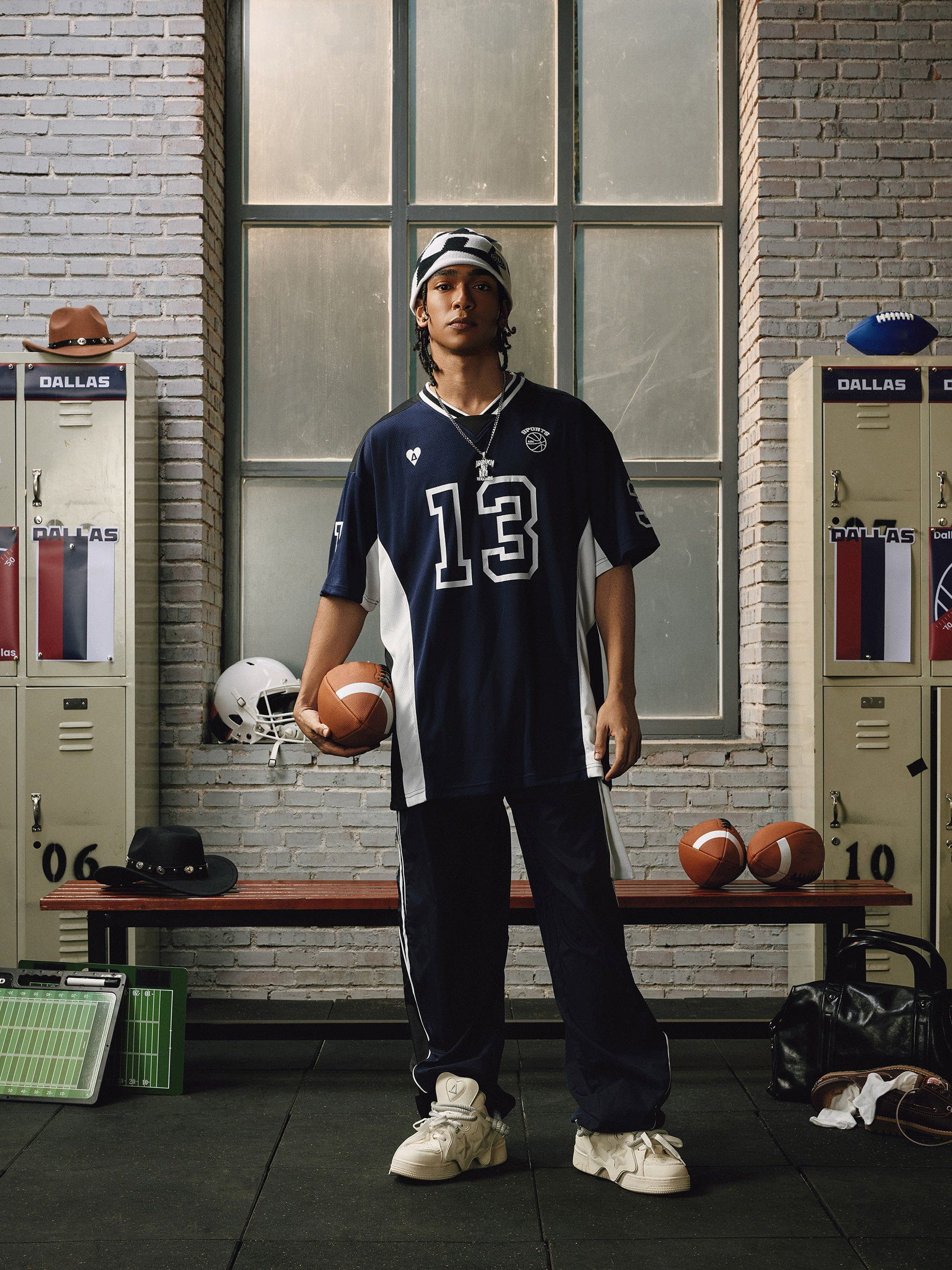 Aelfric Eden 13 V-Neck Football Jersey