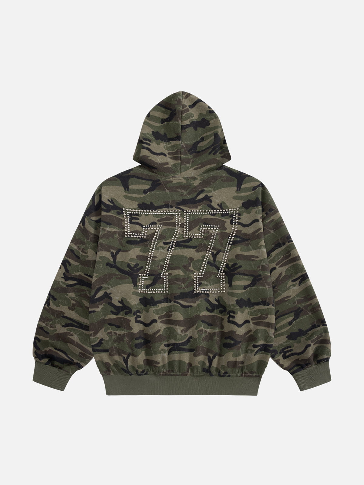 Aelfric Eden Camo Zip Up Hoodie