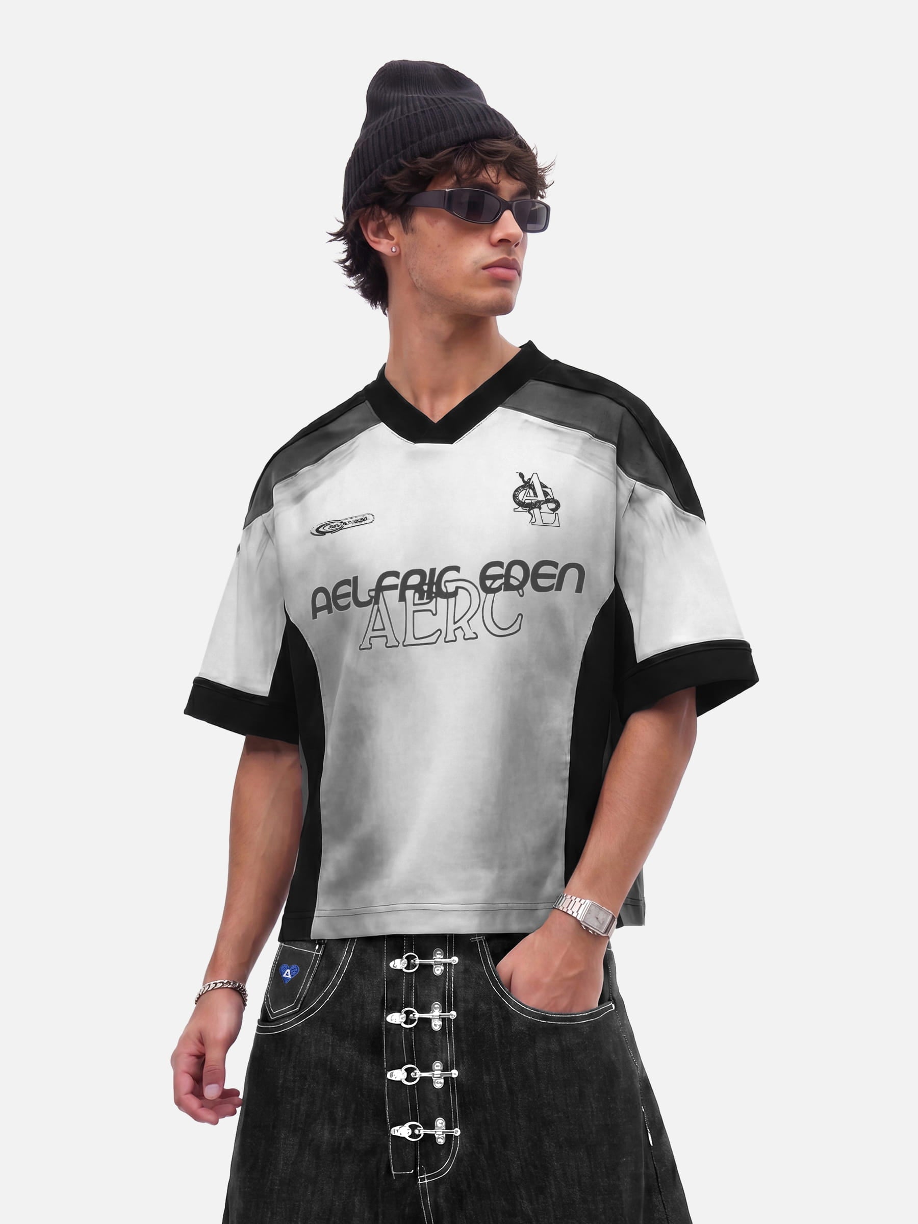 Aelfric Eden Super Boxy Panel Jersey Tee