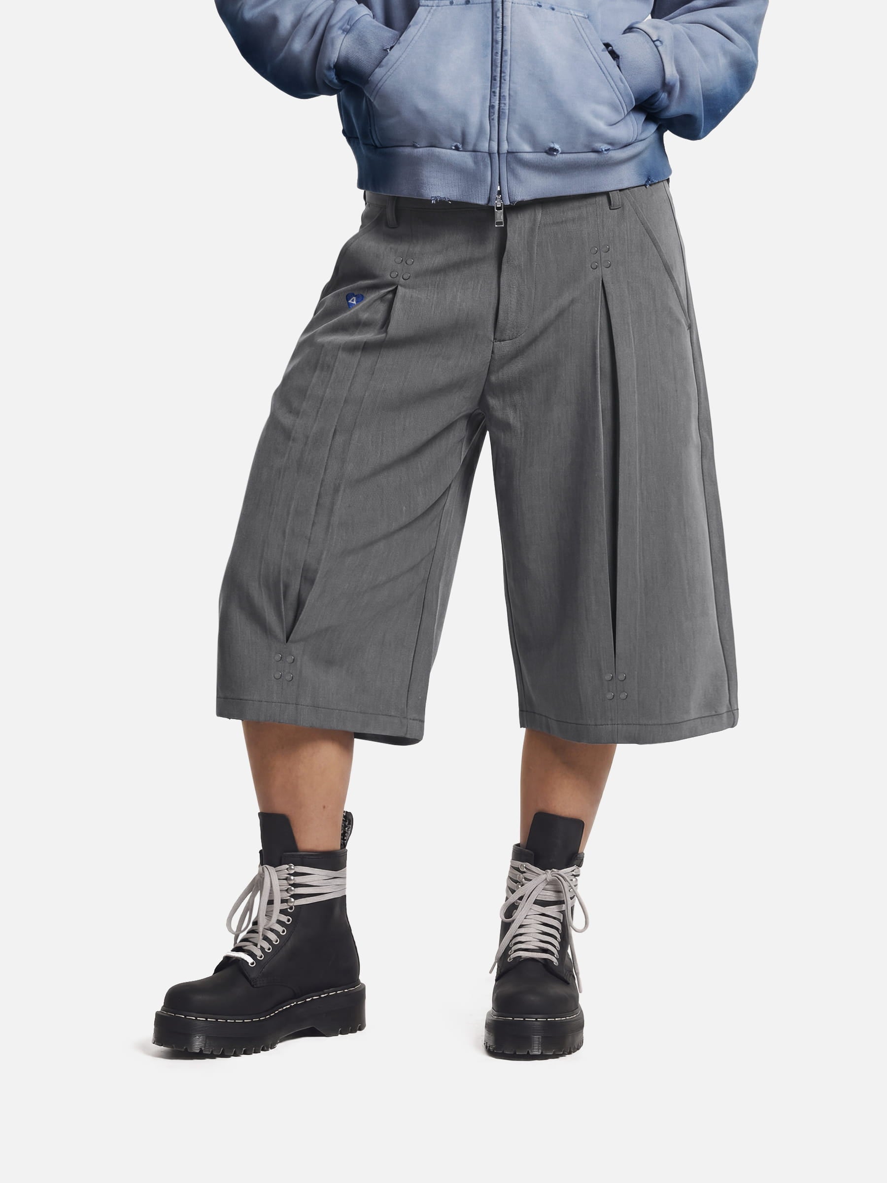 Aelfric Eden Pleated Longline Shorts