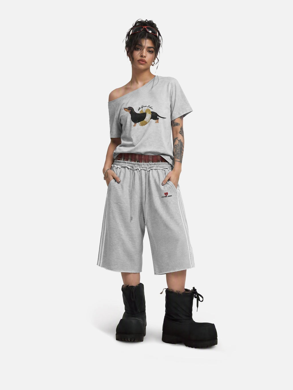 Aelfric Eden Double Waist Longline Shorts