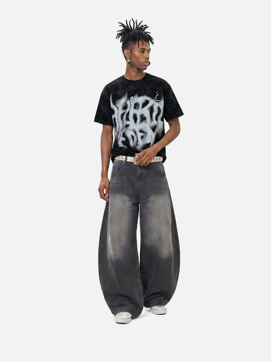Aelfric Eden Washed Abstract Graphic Tee