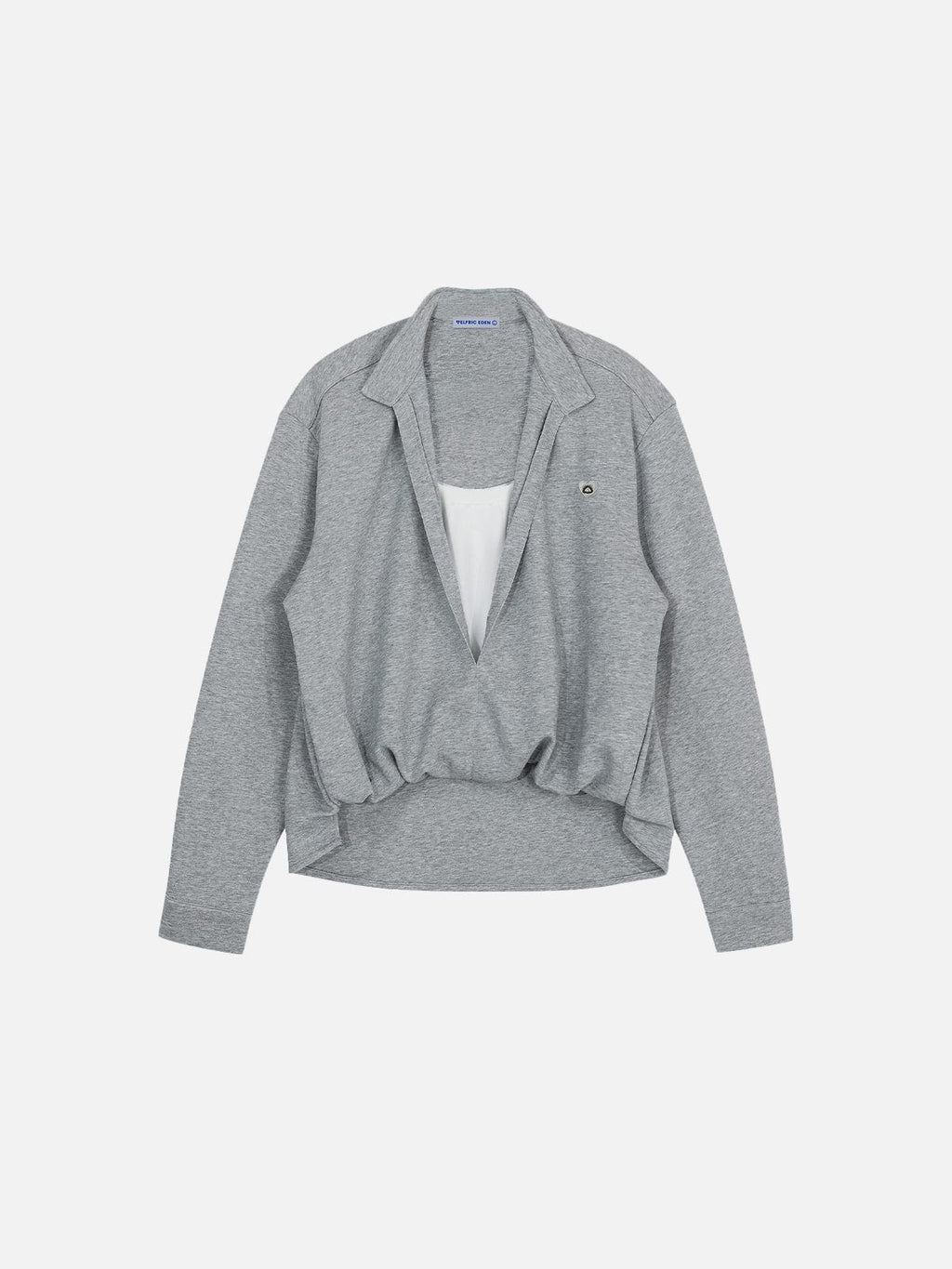 Aelfric Eden Deep V-Neck Layered Sweatshirt
