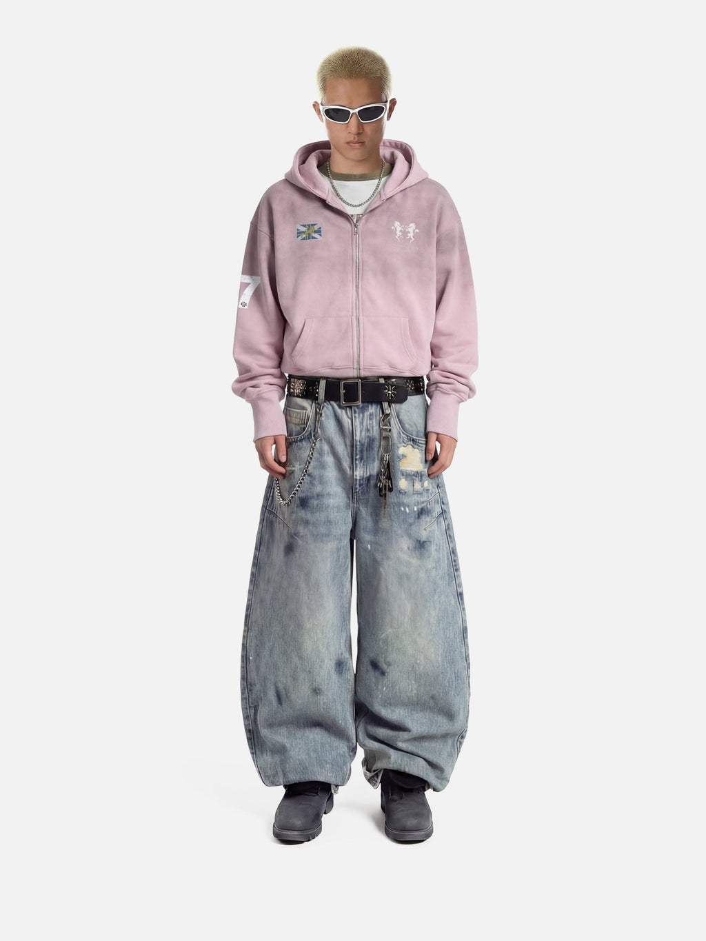 Aelfric Eden Boxy 77 Zip Up Hoodie
