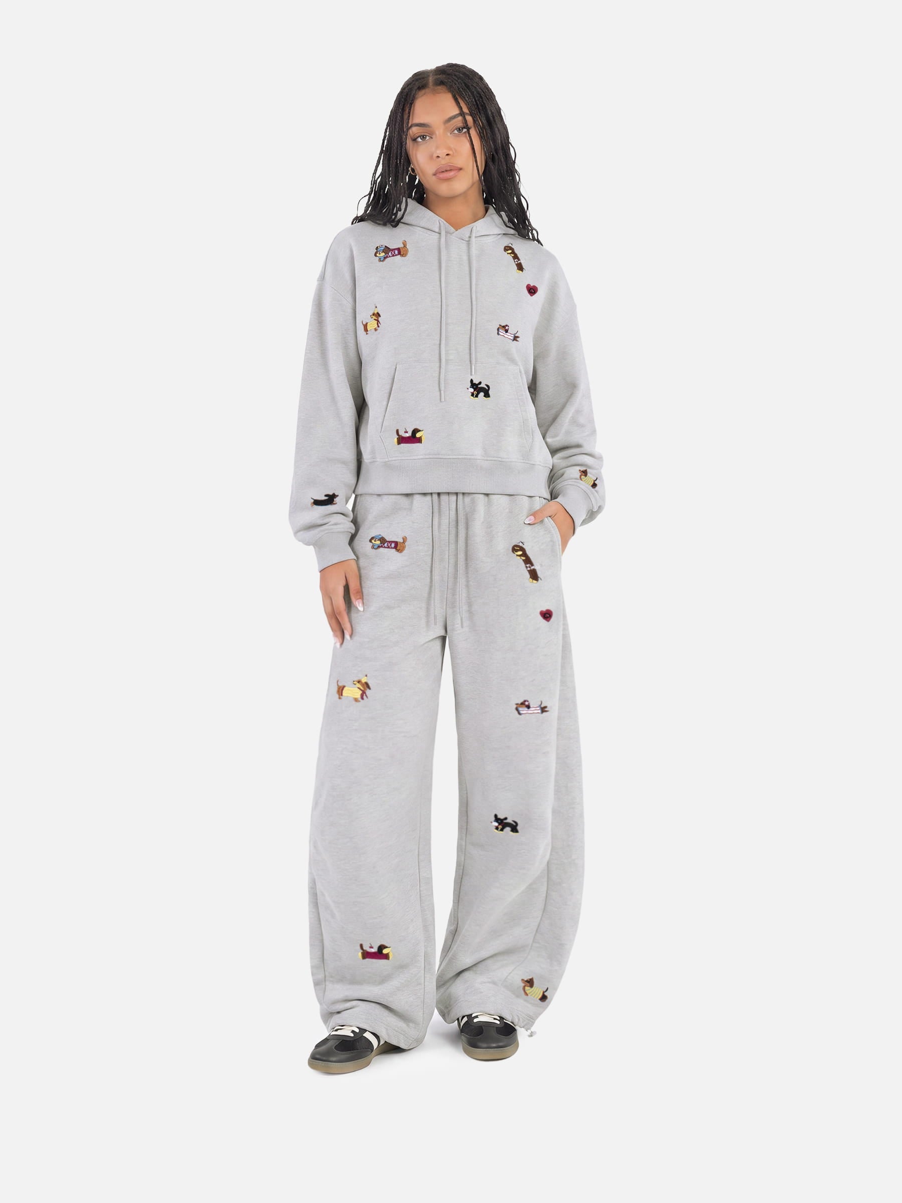 Aelfric Eden Boxy Dachshund Pullover Hoodie