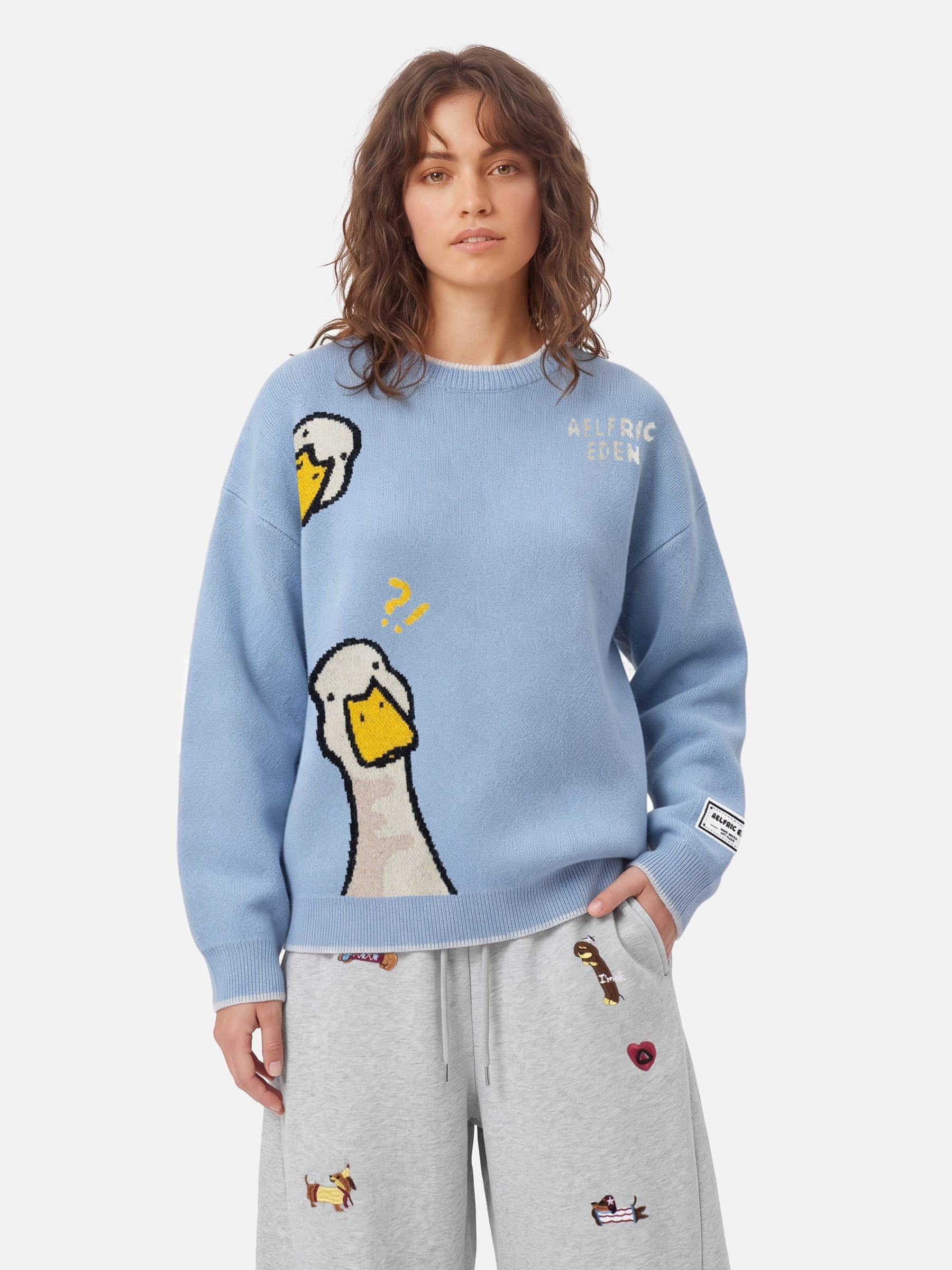 Aelfric Eden Goose Jacquard Sweater