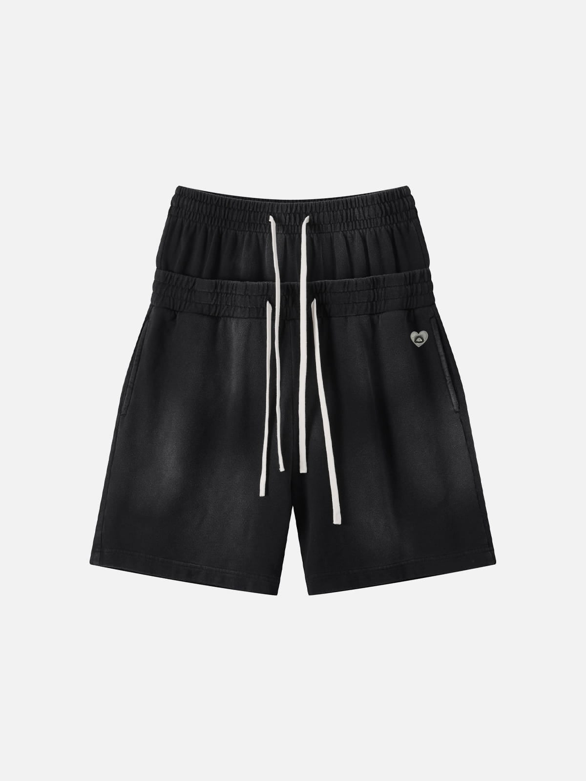 Aelfric Eden Double Waist Washed Shorts
