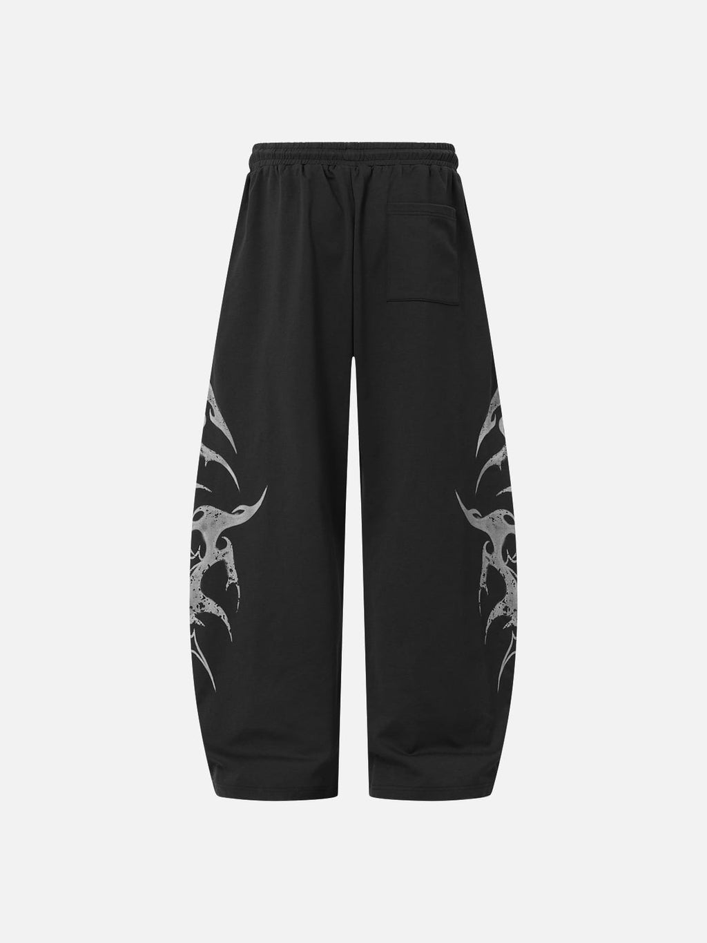 Aelfric Eden Thorn Print Baggy Barrel Sweatpants