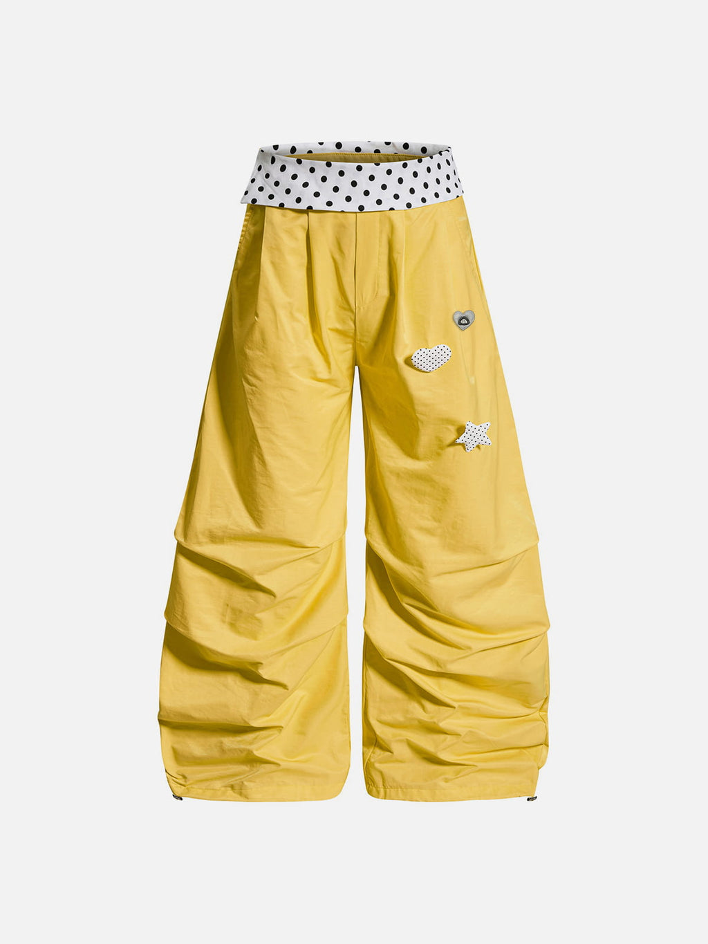 Aelfric Eden Polka Dot Waist Baggy Barrel Pants