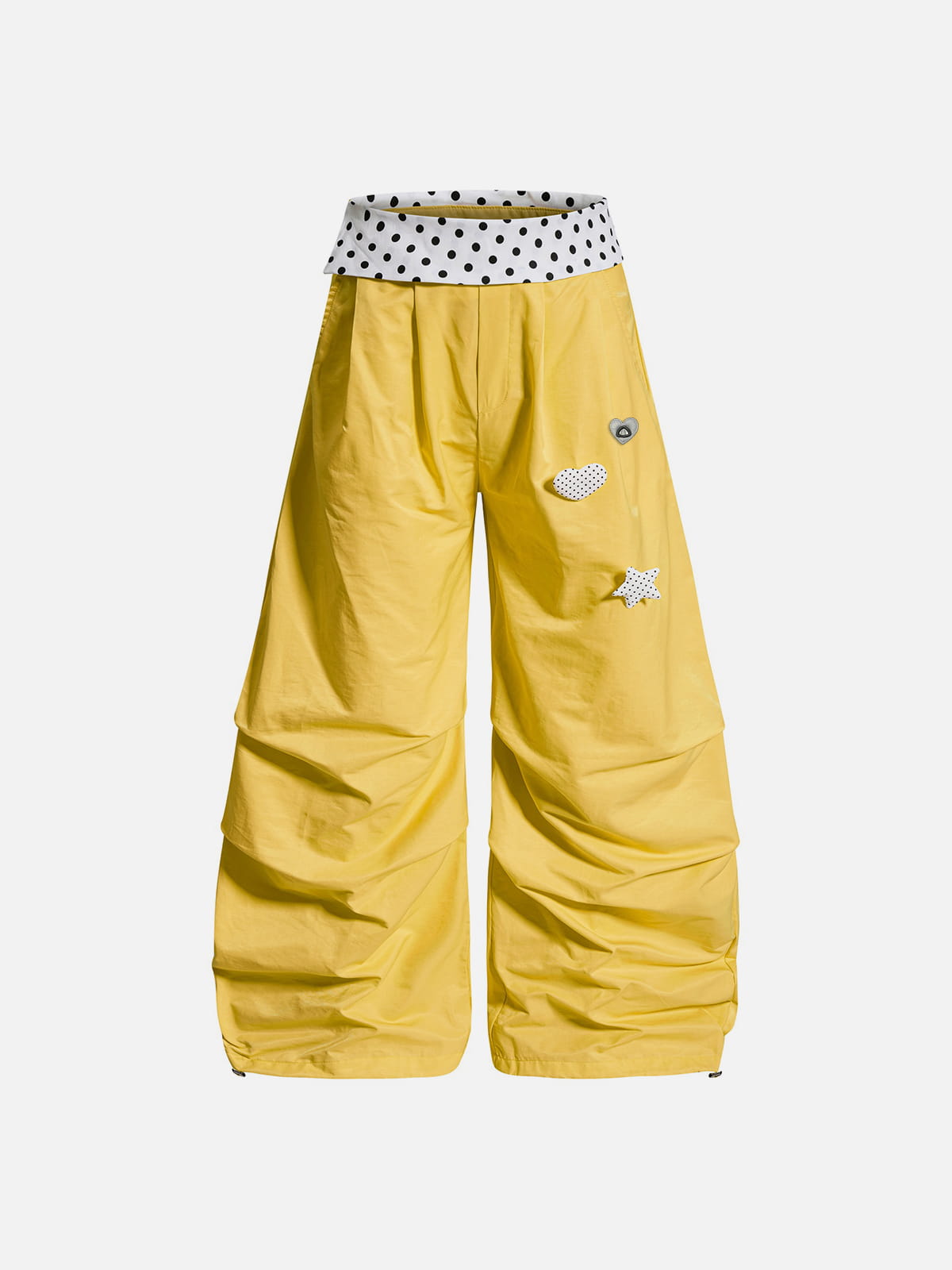 Aelfric Eden Polka Dot Waist Baggy Barrel Pants