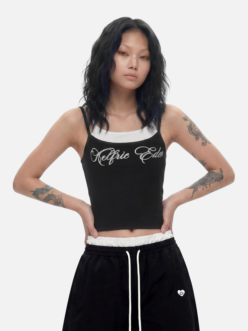 Aelfric Eden Contrast Layered Padded Cami Top