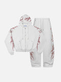 Aelfric Eden Boxy Script Embroidery Hoodie Sets