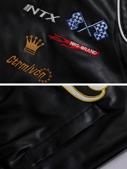 Aelfric Eden Racing Leather Jacket