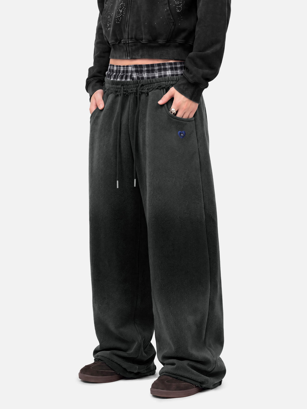 Aelfric Eden Double Waist Vintage Baggy Sweatpants