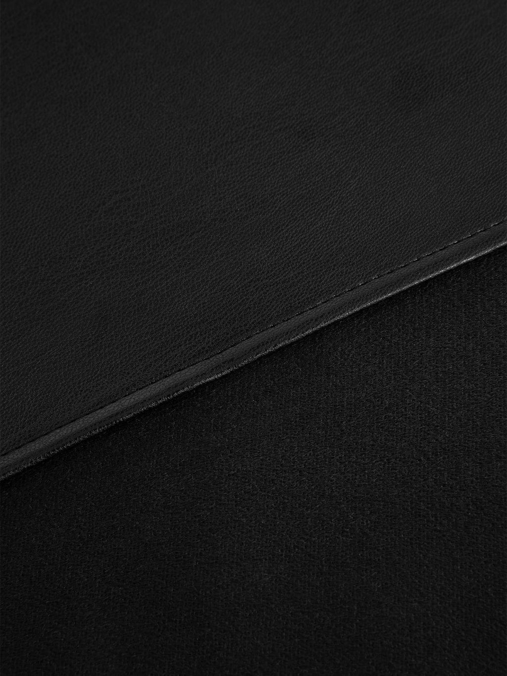 Faux Leather Square Scarf