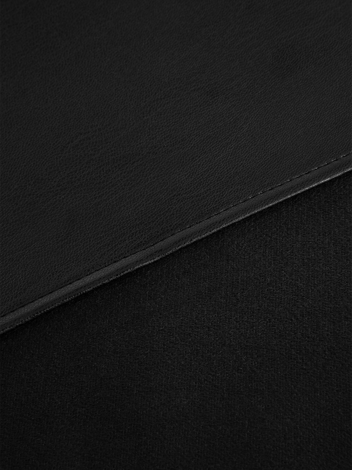 Faux Leather Square Scarf