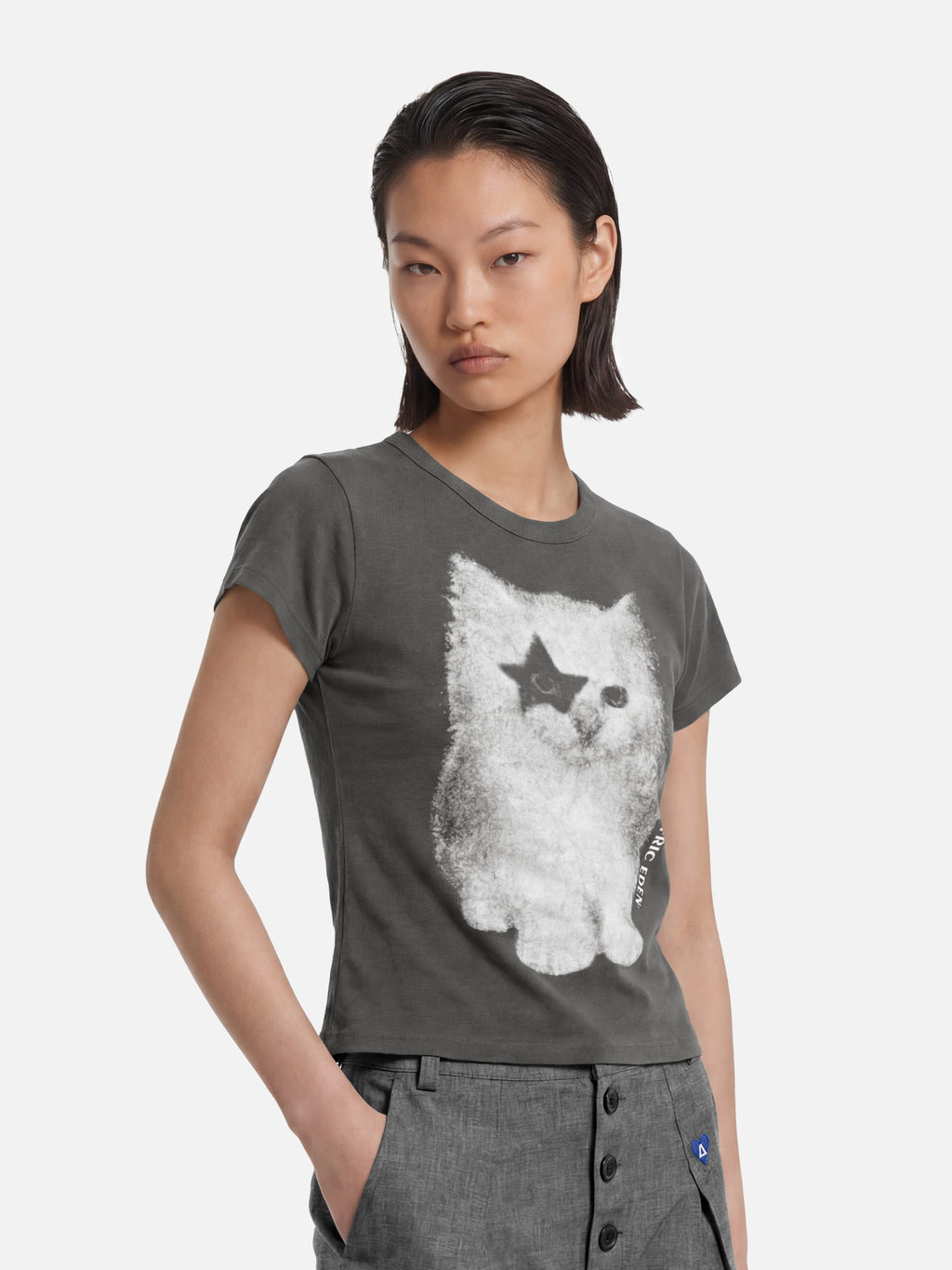 Aelfric Eden Cat Airbrush Baby Tee