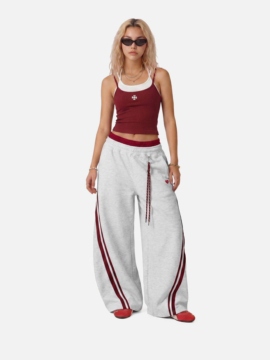 Aelfric Eden Contrast Layered Padded Cami Top
