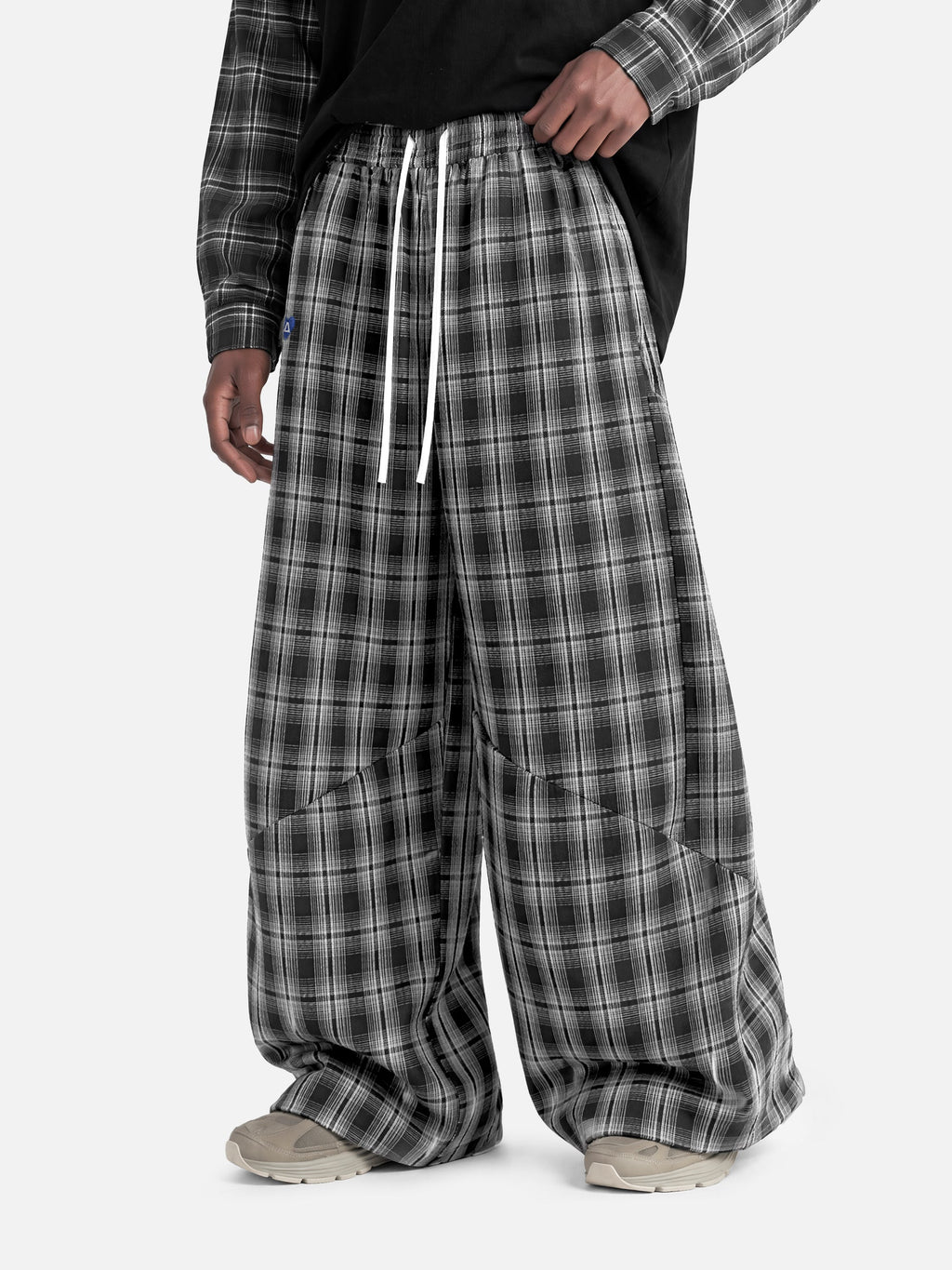 Aelfric Eden Plaid Baggy Sweatpants