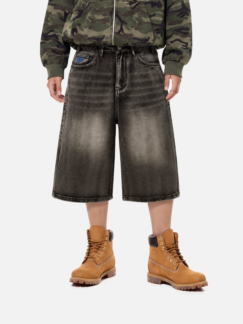 Aelfric Eden Vintage Washed Longline Jorts