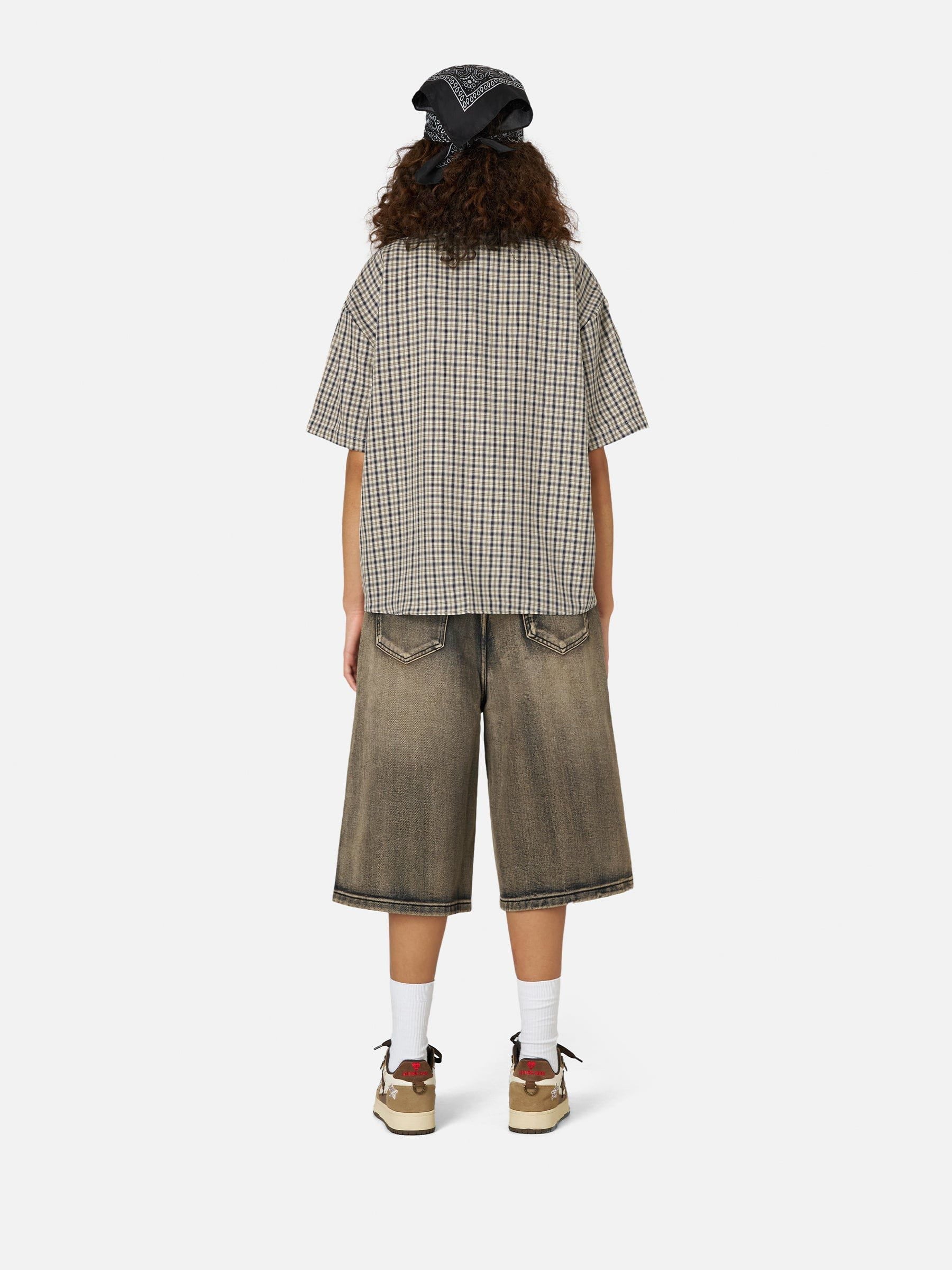 Aelfric Eden Plaid Embroidery Shirt