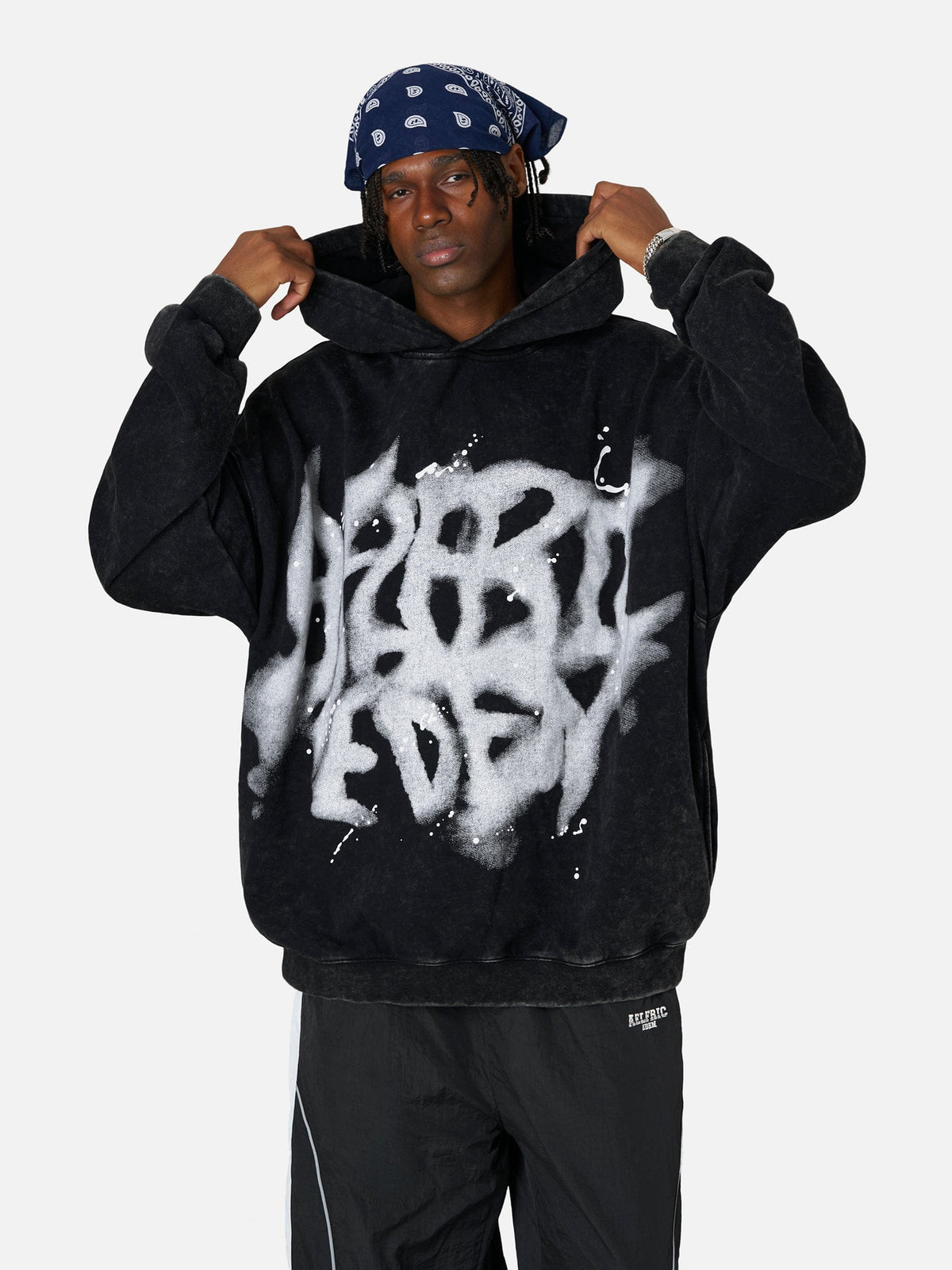 Aelfric Eden Abstract Graphic Hoodie