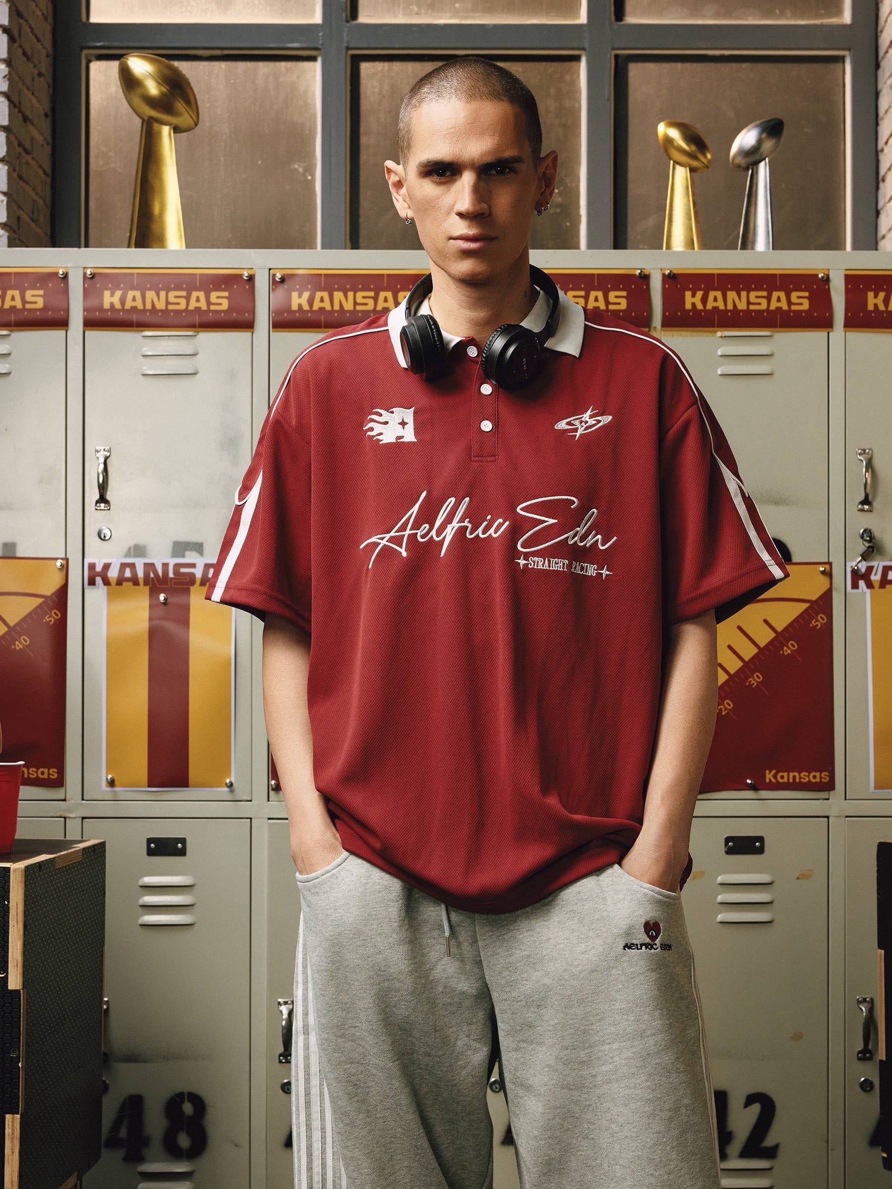 Aelfric Eden Sporty Polo Soccer Jersey