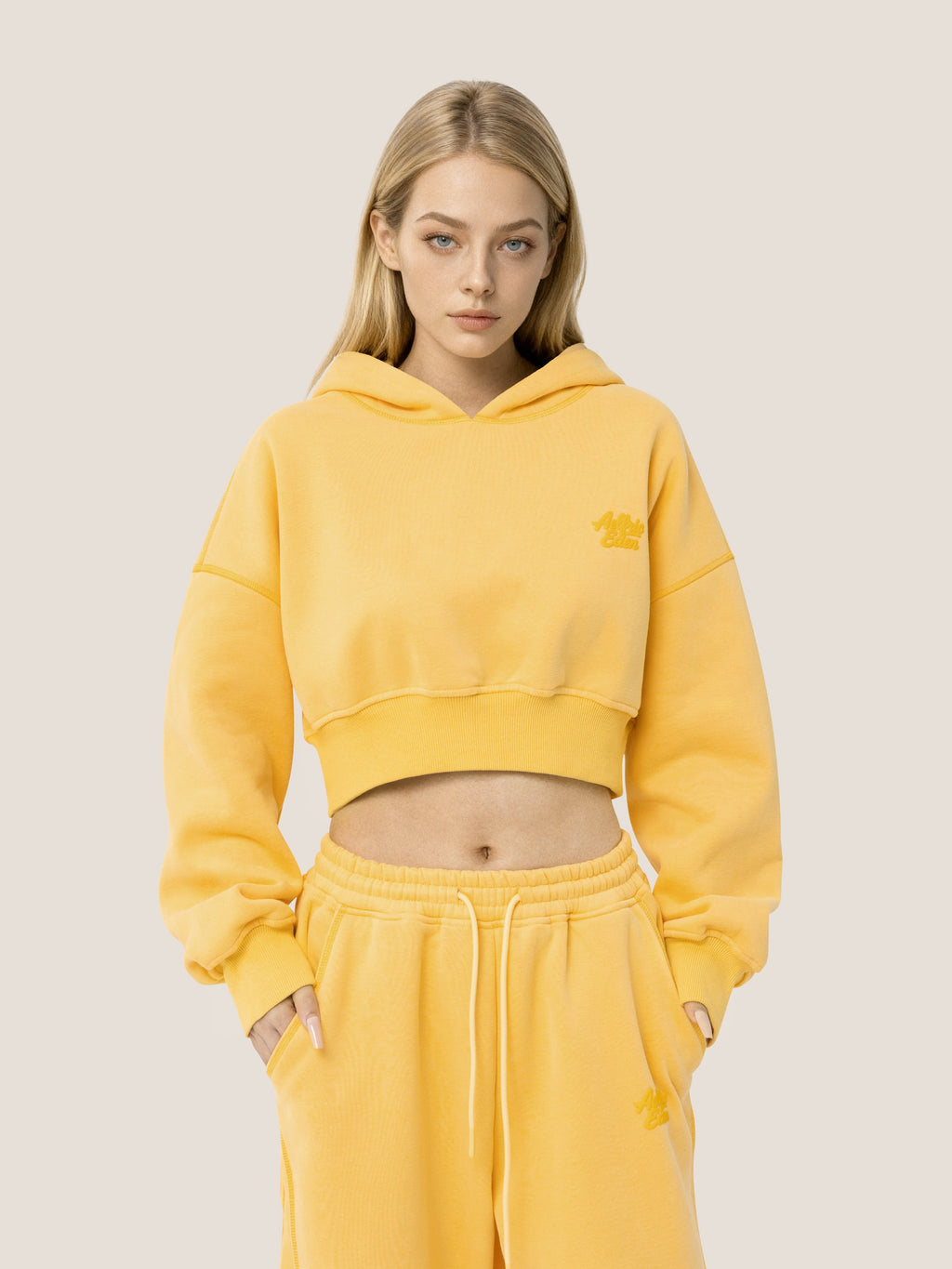 Soufflé Cropped Hoodie Sets