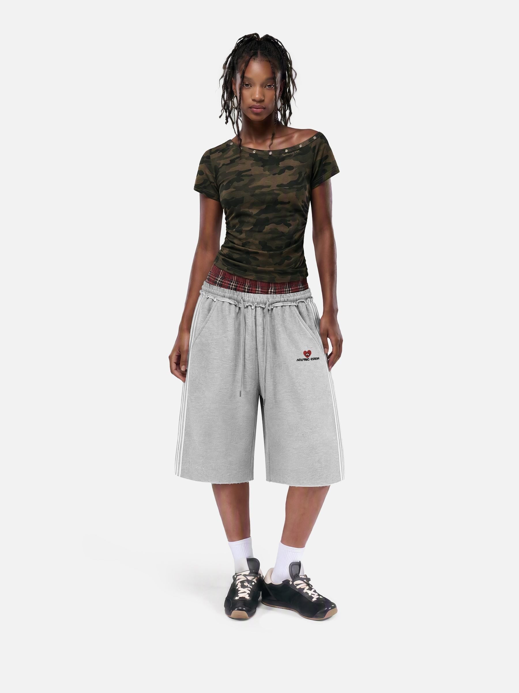 Aelfric Eden Double Waist Longline Shorts