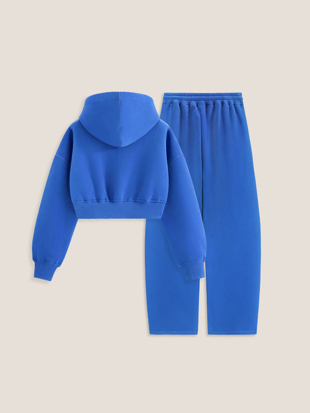 Soufflé Cropped Hoodie Set