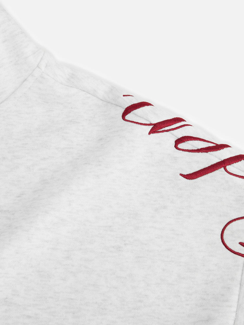 Aelfric Eden Boxy Script Embroidery Hoodie Sets
