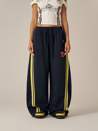 Aelfric Eden Stripe Baggy Barrel Sweatpants