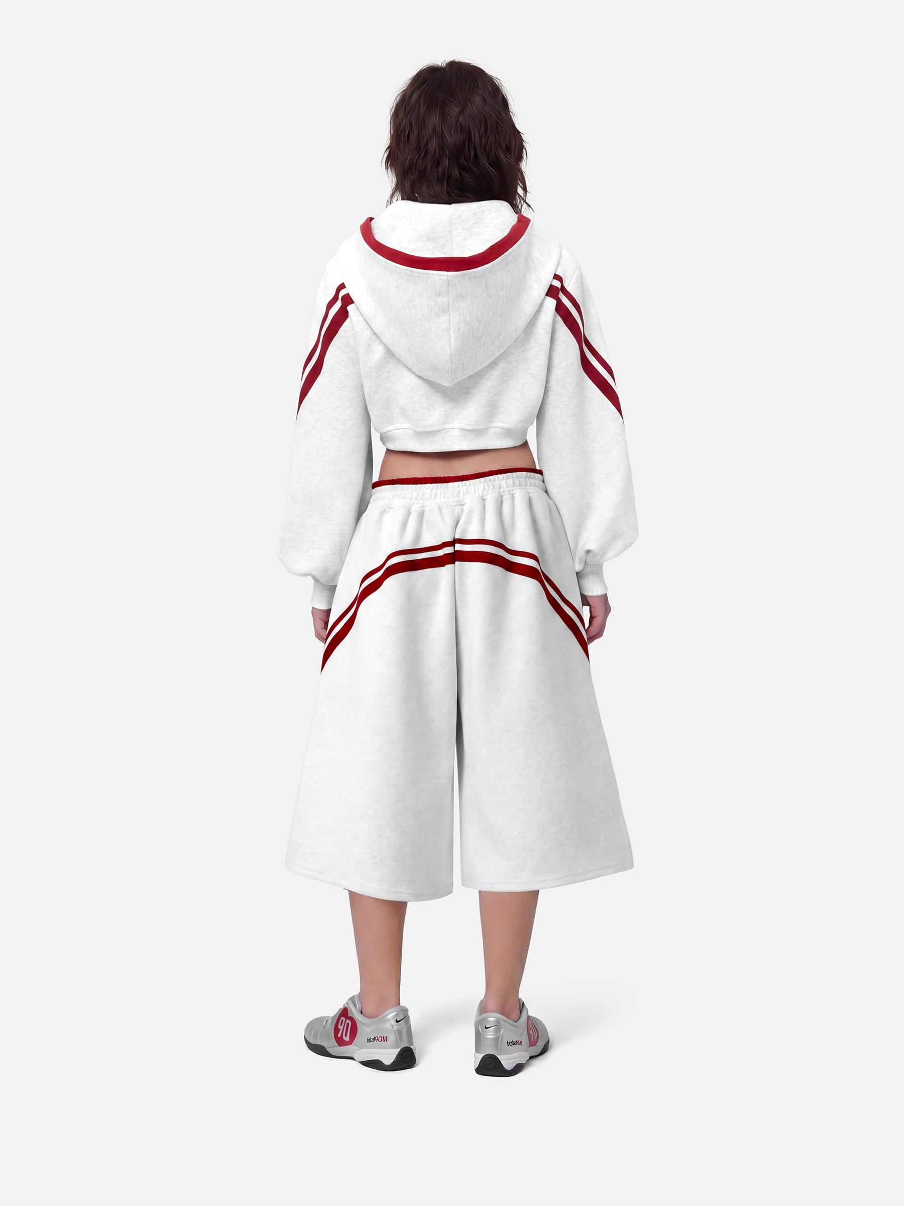 Aelfric Eden Stripe Longline Shorts
