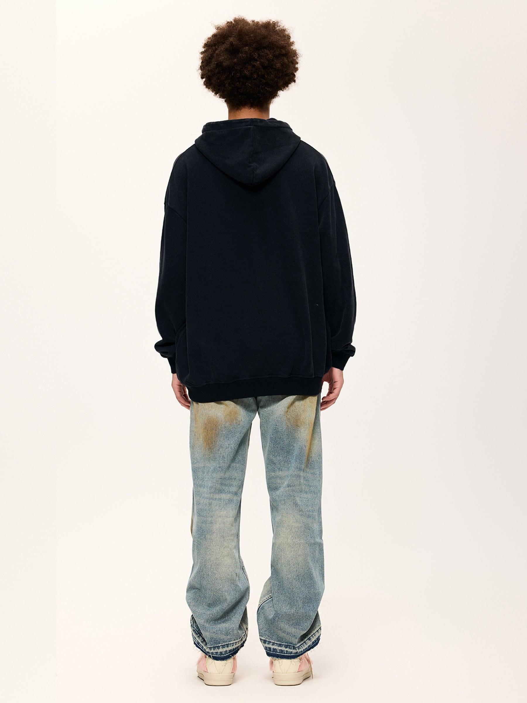Aelfric Eden Oversized Abstraction Graphic Hoodie
