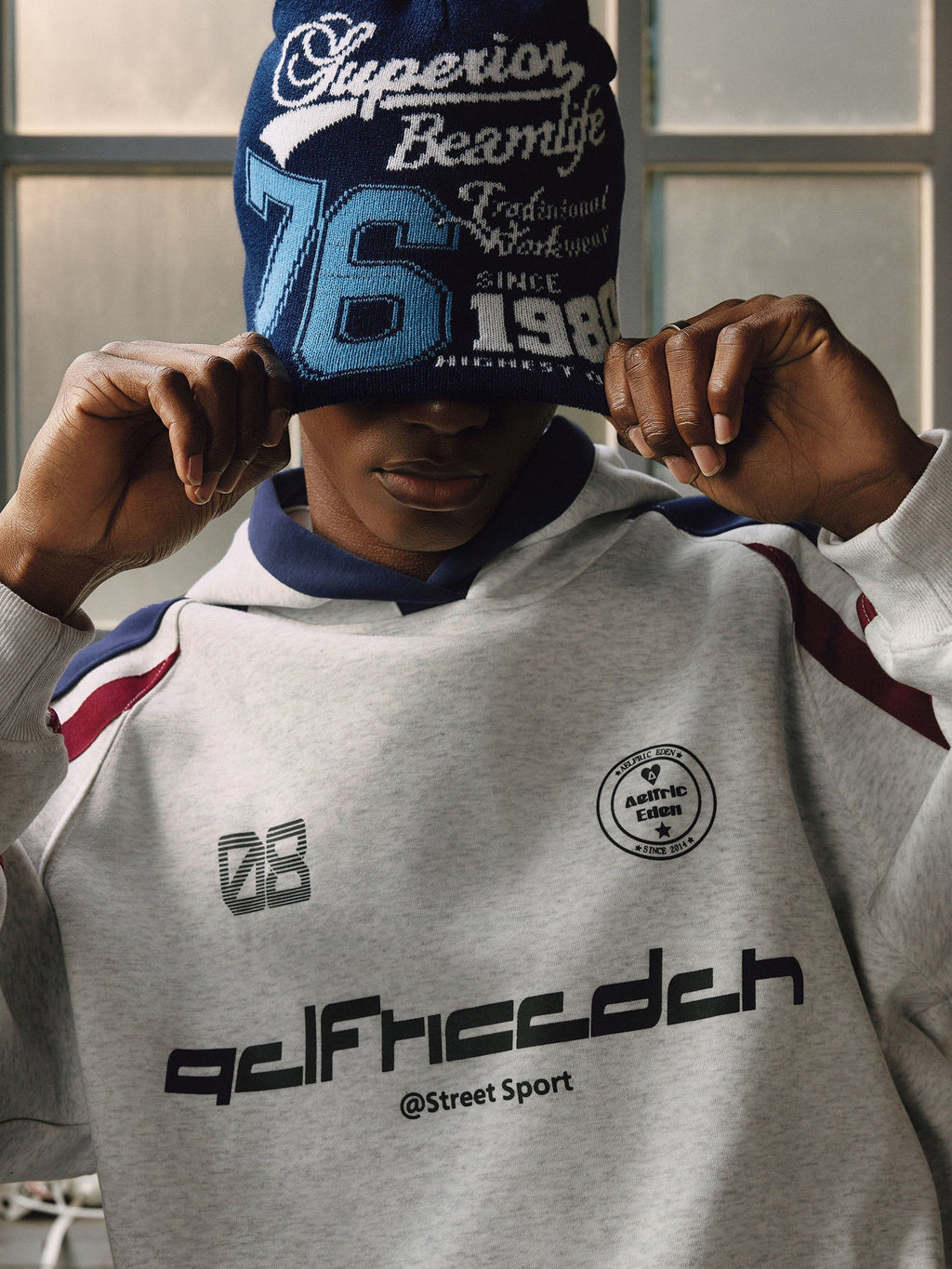 Aelfric Eden Racing Stripe Hoodie