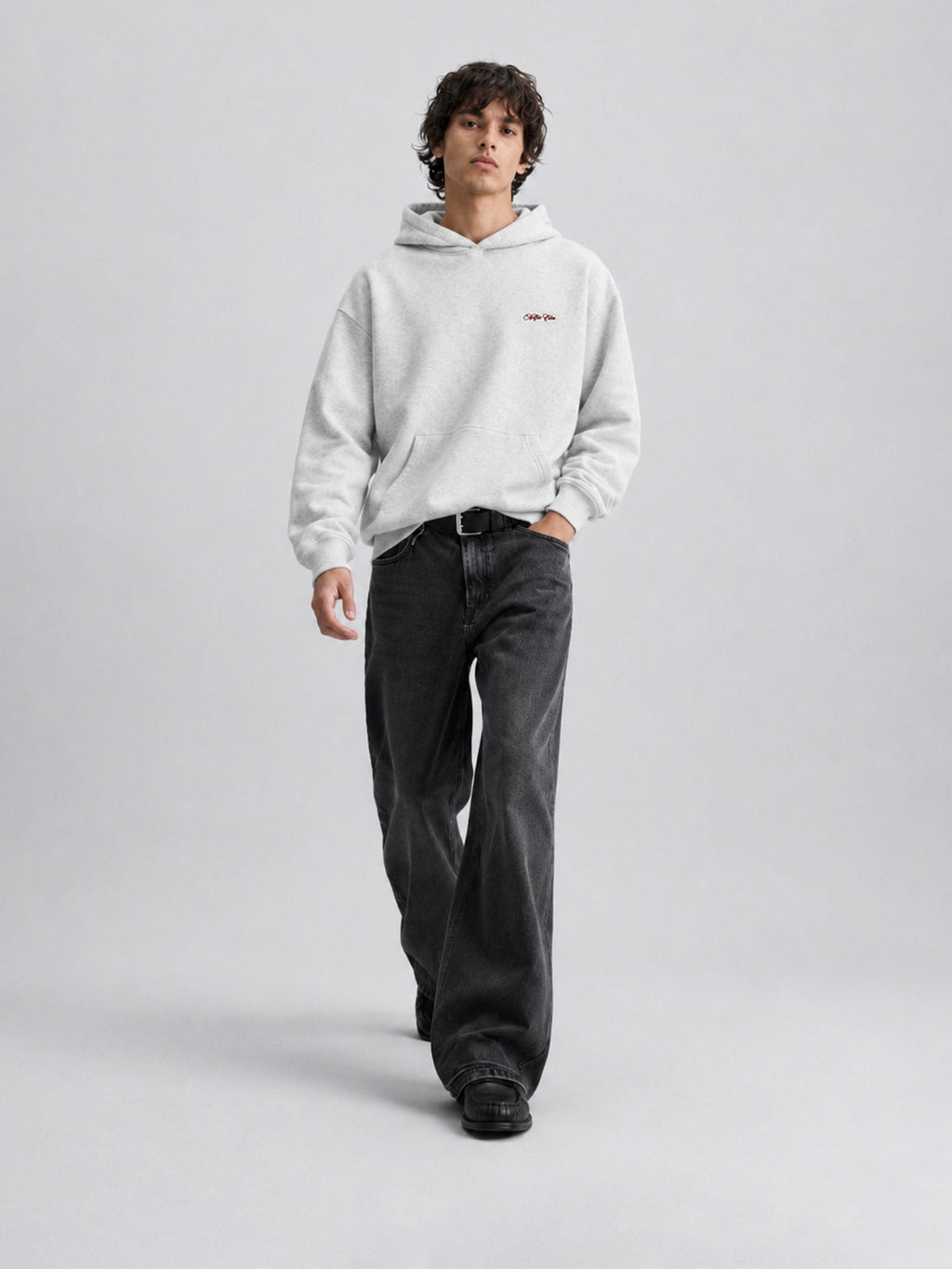 Aelfric Eden Solid Pullover Boxy Hoodie