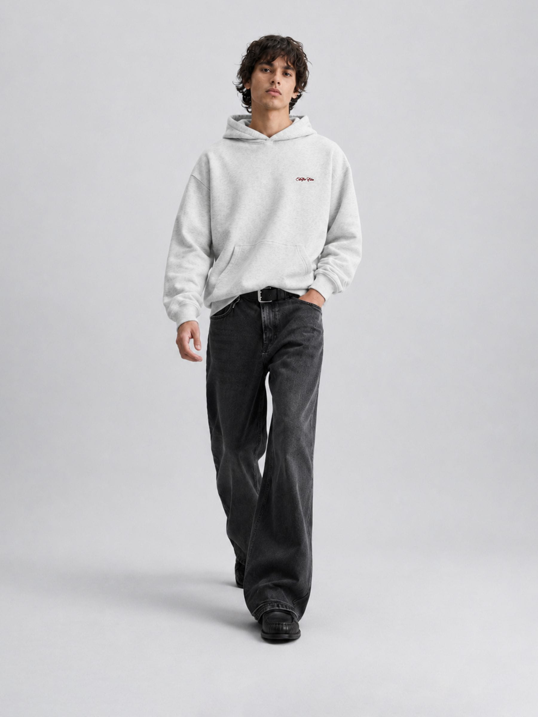 Aelfric Eden Solid Pullover Boxy Hoodie