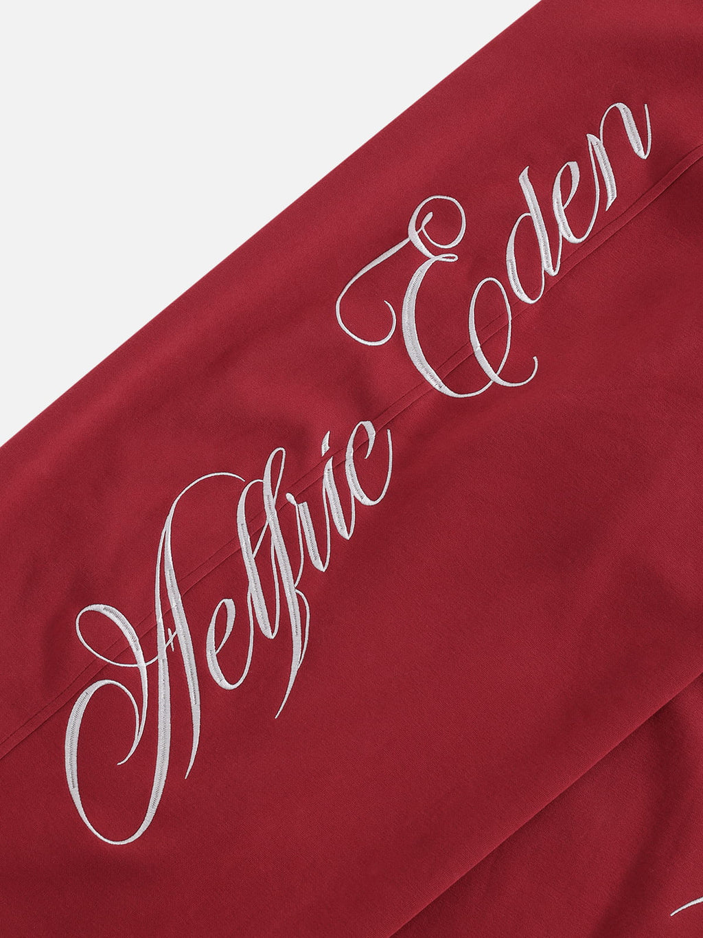 Aelfric Eden Boxy Script Embroidery Hoodie Sets